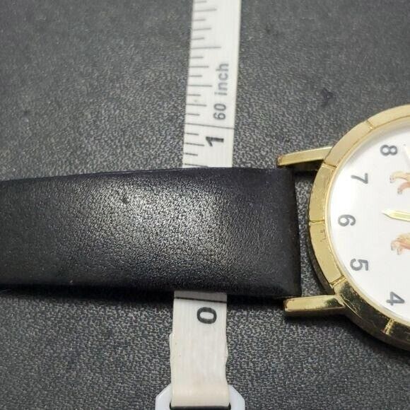 Gold tone golden retriever watch main image 12
